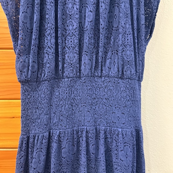 Anthropologie Leifnotes stretch lace high-low dress - Picture 6 of 10